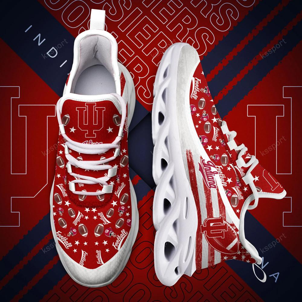 Indiana Hoosiers Max Soul Clunky Sneakers - Famjoys Indiana Hoosiers Max Soul Clunky Sneakers - Famjoys