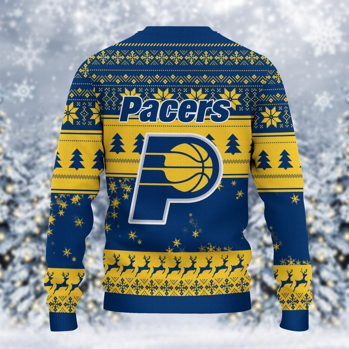 Indiana Pacers Grinch Christmas Ugly Sweater - Famjoys Indiana Pacers Grinch Christmas Ugly Sweater - Famjoys