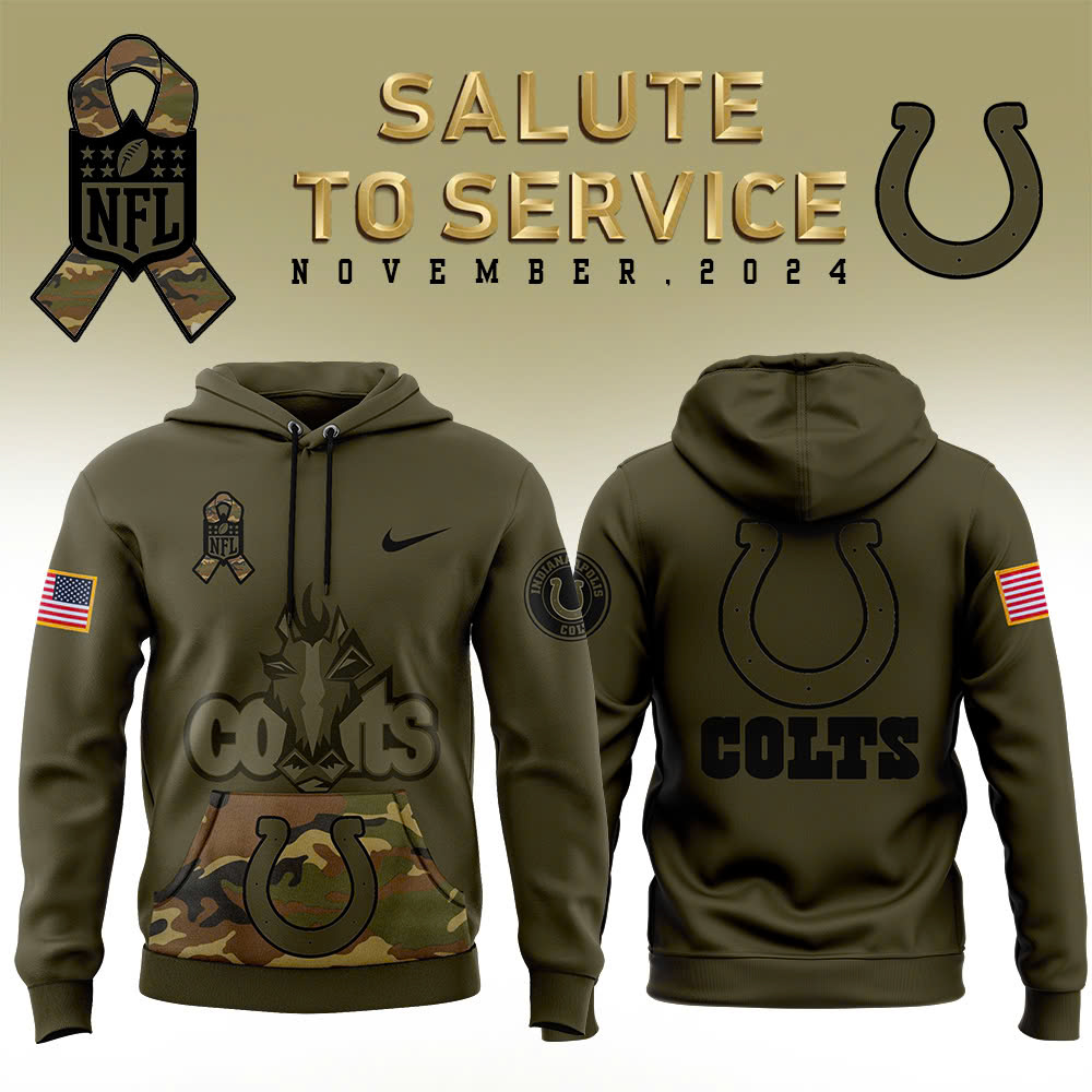 Indianapolis Colts Camo Salute to Service Club Fleece Pullover Hoodie - Famjoys Indianapolis Colts Camo Salute to Service Club Fleece Pullover Hoodie - Famjoys