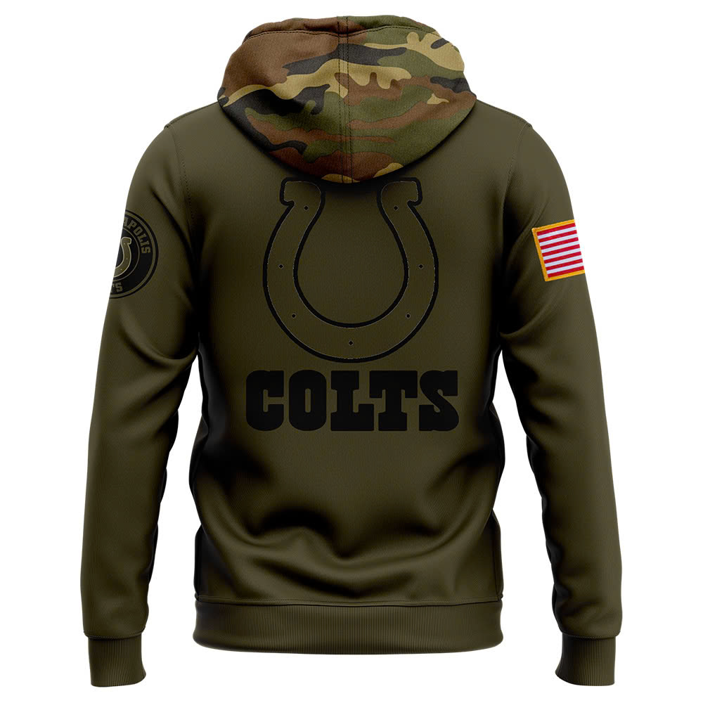 Indianapolis Colts Camo Salute to Service Club Fleece Pullover Hoodie - Famjoys Indianapolis Colts Camo Salute to Service Club Fleece Pullover Hoodie - Famjoys