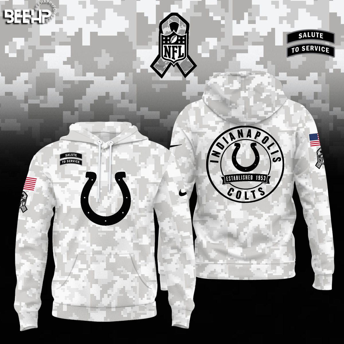 Indianapolis Colts Camo Salute to Service Combo - Famjoys Indianapolis Colts Camo Salute to Service Combo - Famjoys