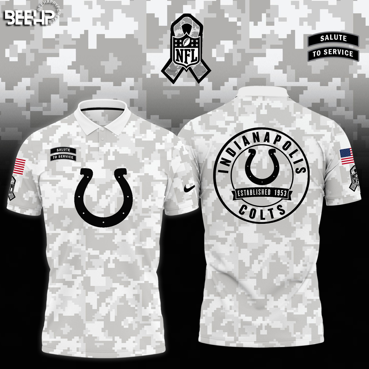 Indianapolis Colts Camo Salute to Service Combo - Famjoys Indianapolis Colts Camo Salute to Service Combo - Famjoys