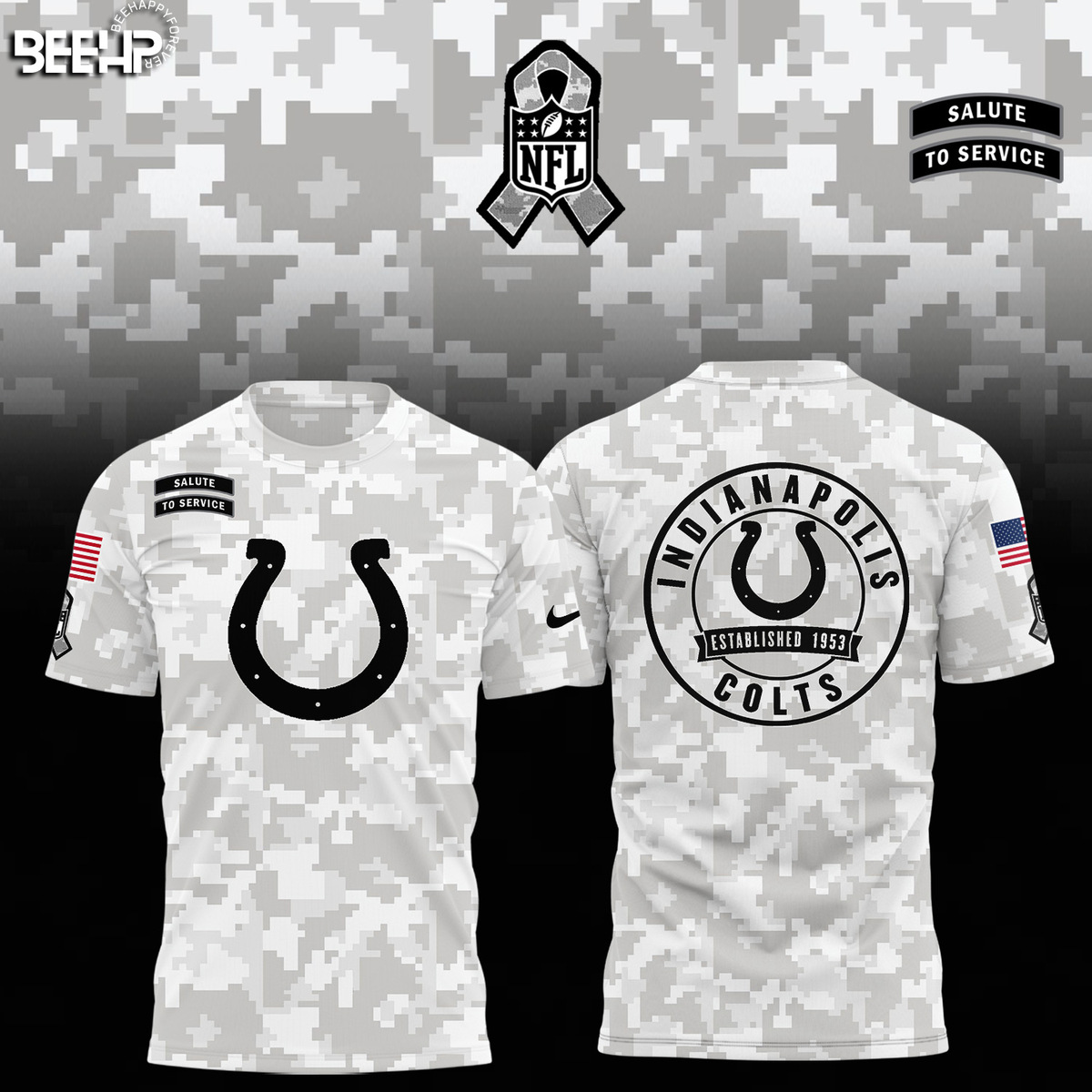 Indianapolis Colts Camo Salute to Service Combo - Famjoys Indianapolis Colts Camo Salute to Service Combo - Famjoys
