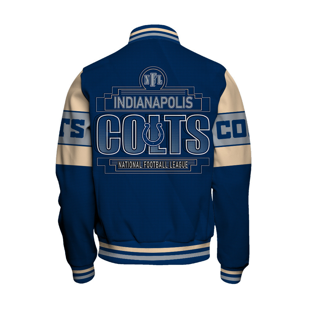 Indianapolis Colts - Dare To Be Different Unisex Varsity Jacket - Famjoys Indianapolis Colts - Dare To Be Different Unisex Varsity Jacket - Famjoys