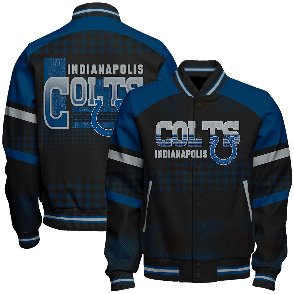Indianapolis Colts - Fearless Warrior Unisex Varsity Jacket