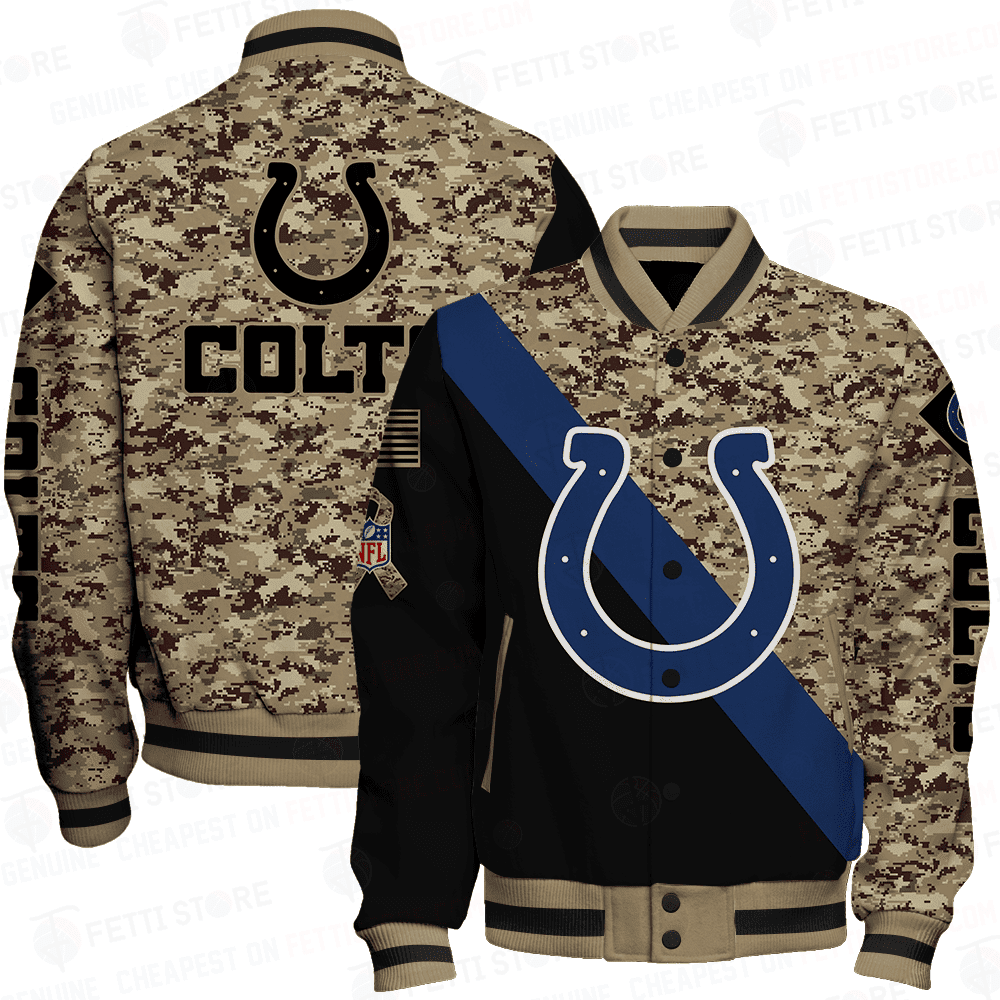 Indianapolis Colts - National Football League AOP Varsity Jacket V1