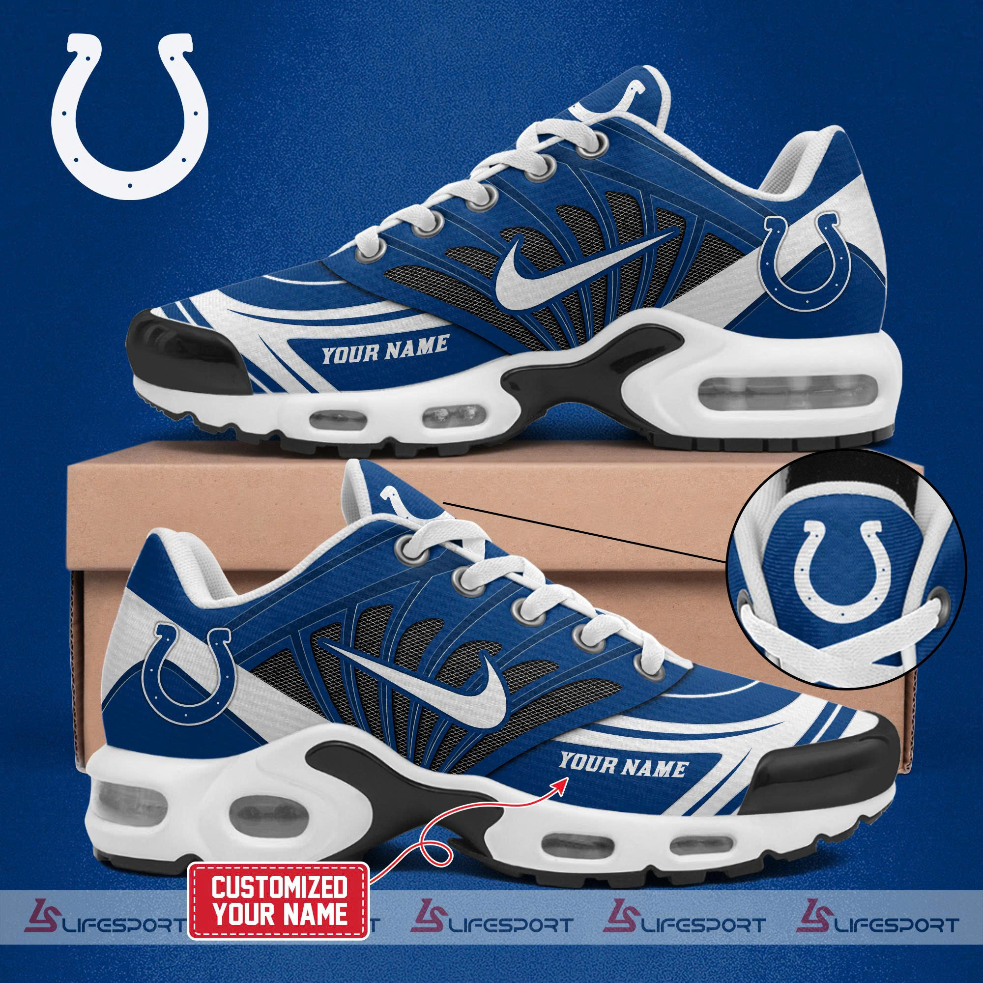 Indianapolis Colts New Shoes - Famjoys Indianapolis Colts New Shoes - Famjoys