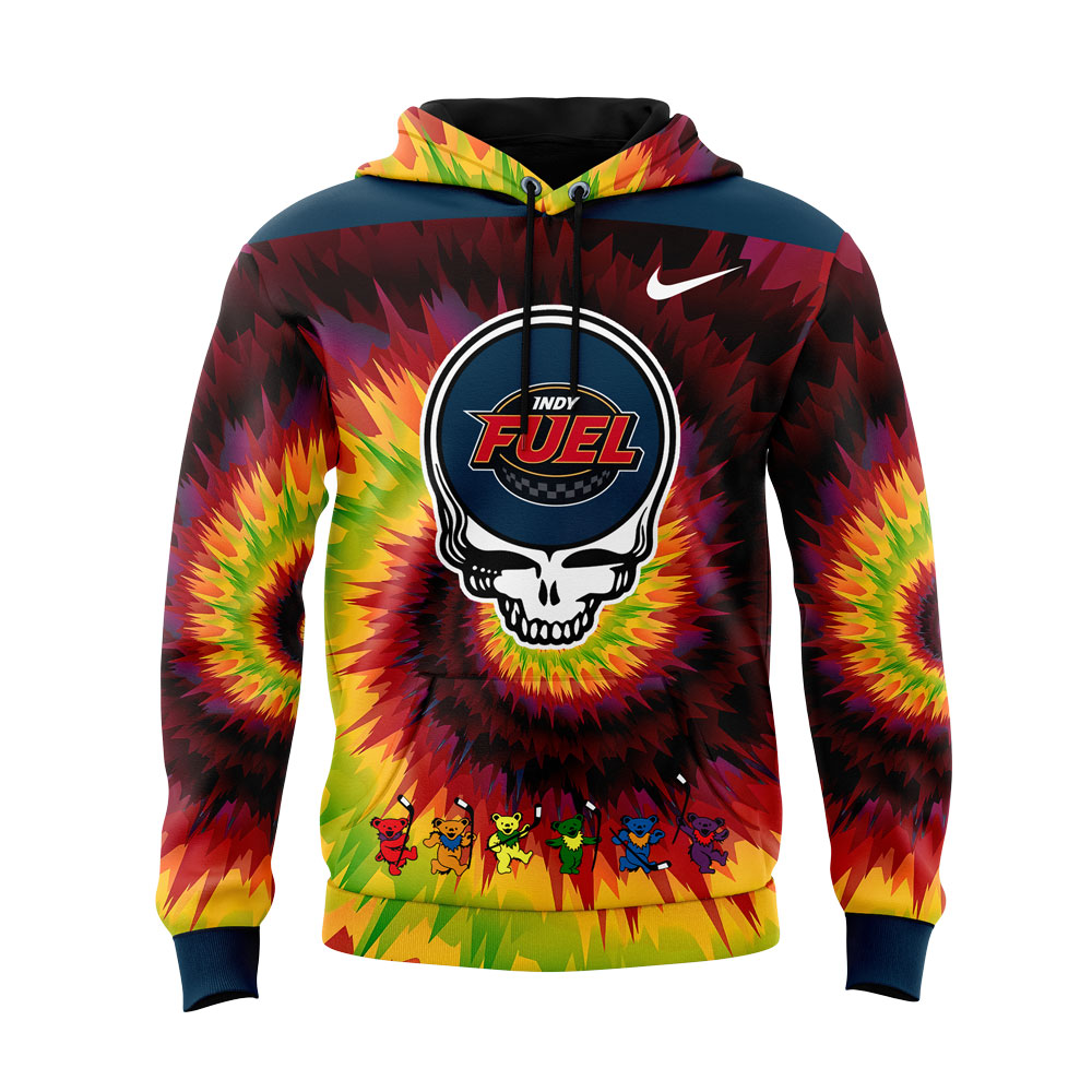 Indy Fuel Grateful Dead Night Hoodie - Famjoys Indy Fuel Grateful Dead Night Hoodie - Famjoys