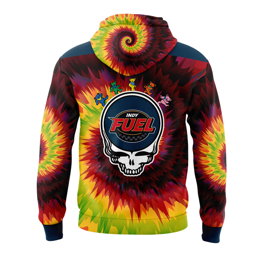 Indy Fuel Grateful Dead Night Hoodie - Famjoys Indy Fuel Grateful Dead Night Hoodie - Famjoys