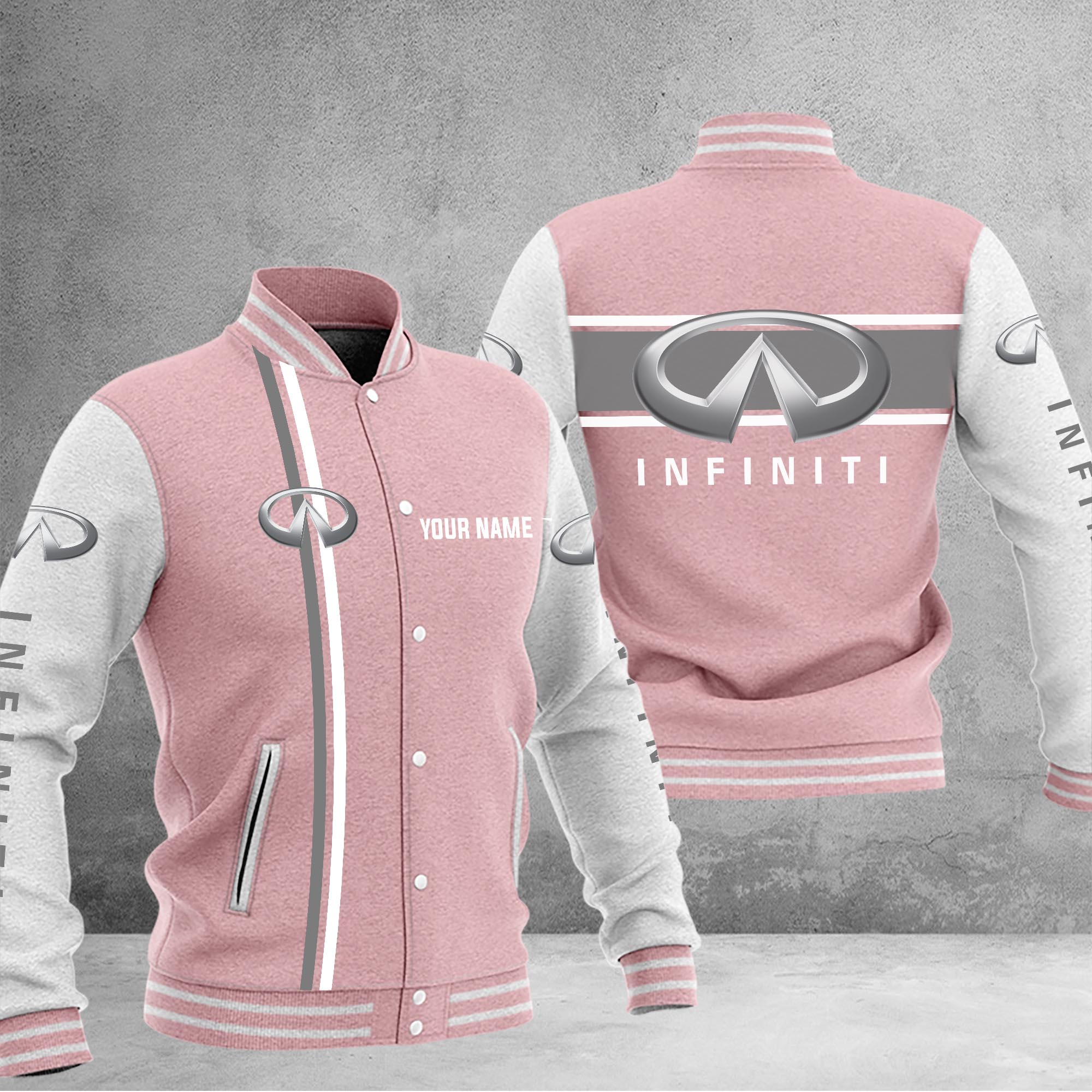 Infiniti Baseball Jacket - Famjoys Infiniti Baseball Jacket - Famjoys