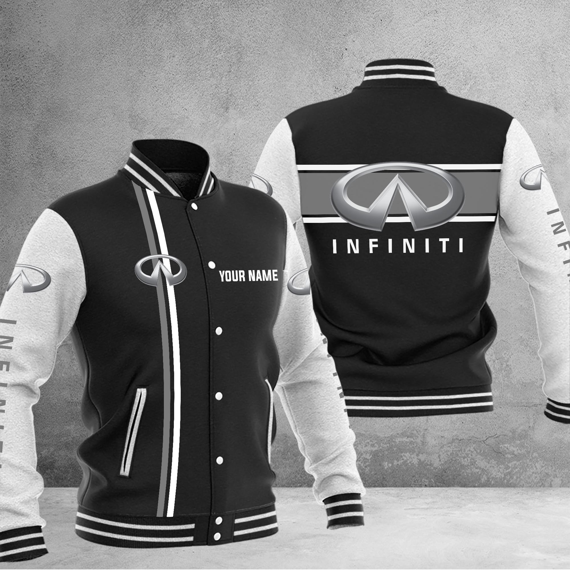 Infiniti Baseball Jacket - Famjoys Infiniti Baseball Jacket - Famjoys