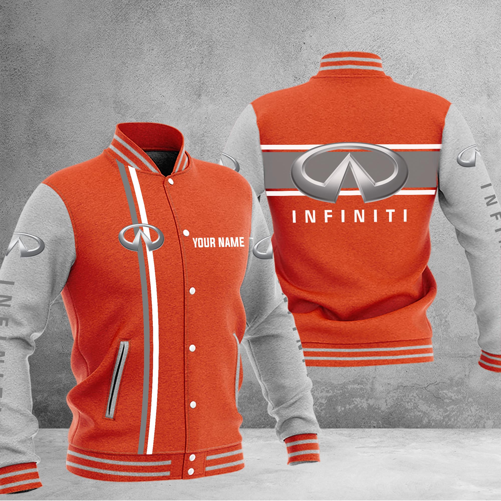 Infiniti Baseball Jacket - Famjoys Infiniti Baseball Jacket - Famjoys