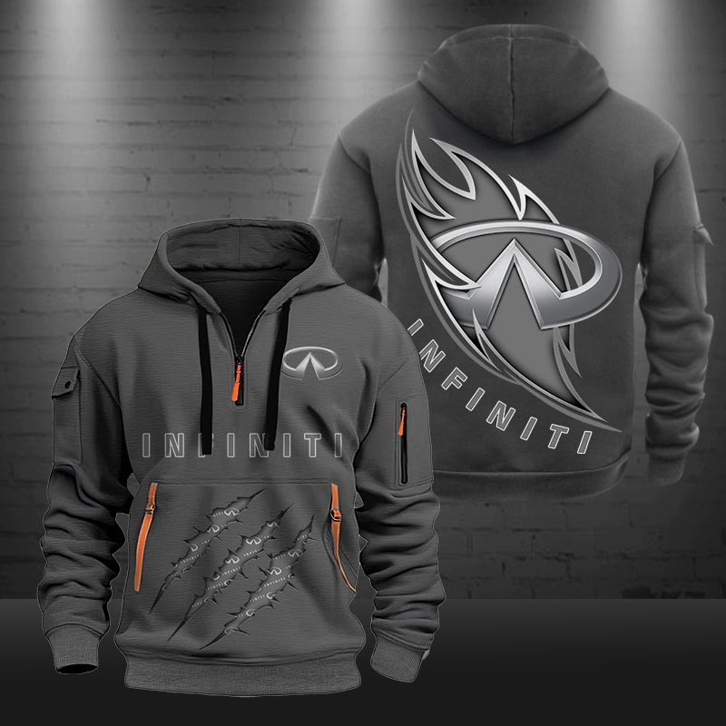 Infiniti New Zip Hoodie 0450 Multicolor - Famjoys Infiniti New Zip Hoodie 0450 Multicolor - Famjoys