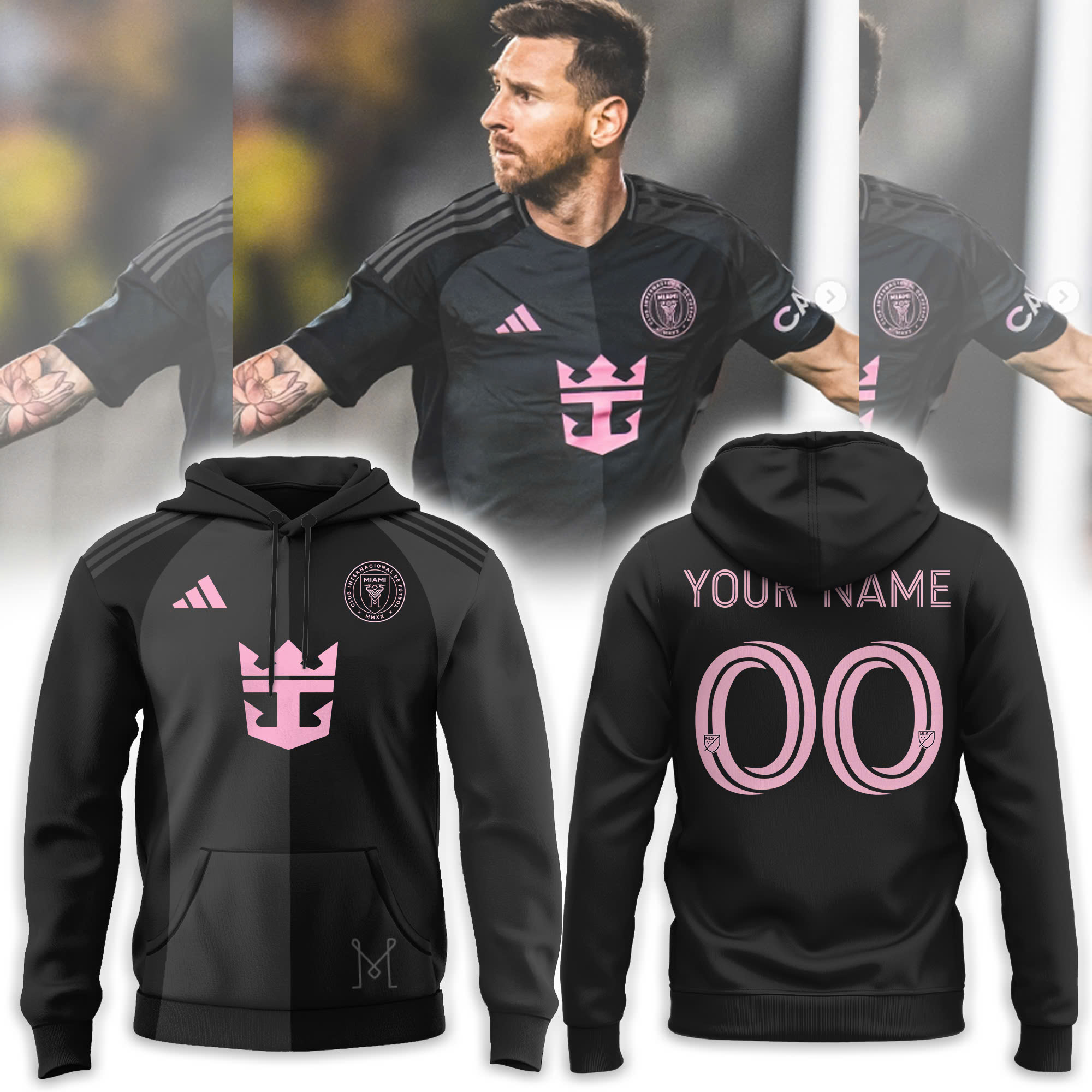 Inter Miami Alternative Premium Hoodie | Jogger | Cap - Famjoys Inter Miami Alternative Premium Hoodie | Jogger | Cap - Famjoys