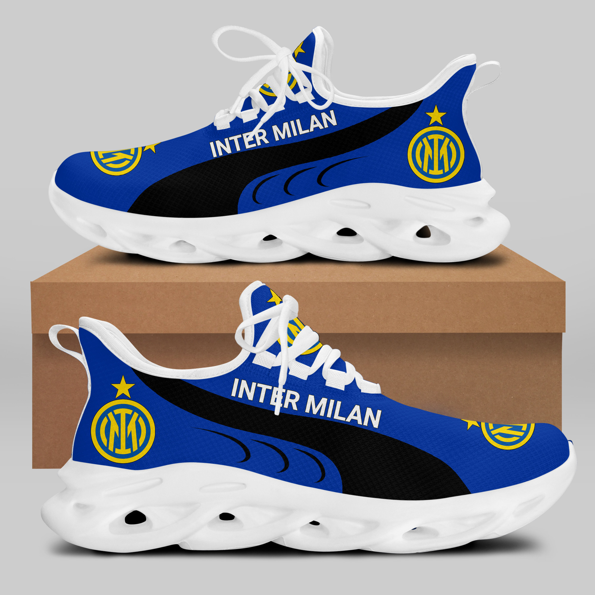 Inter Milan RUNNING SHOES VER 10 - Famjoys Inter Milan RUNNING SHOES VER 10 - Famjoys