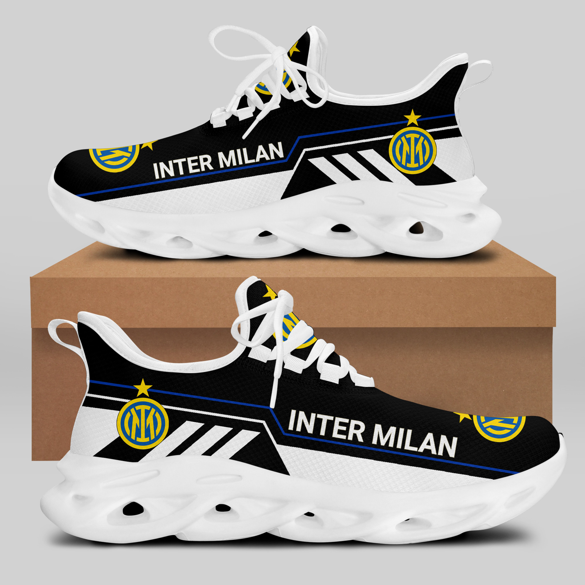 Inter Milan RUNNING SHOES VER 21 - Famjoys Inter Milan RUNNING SHOES VER 21 - Famjoys