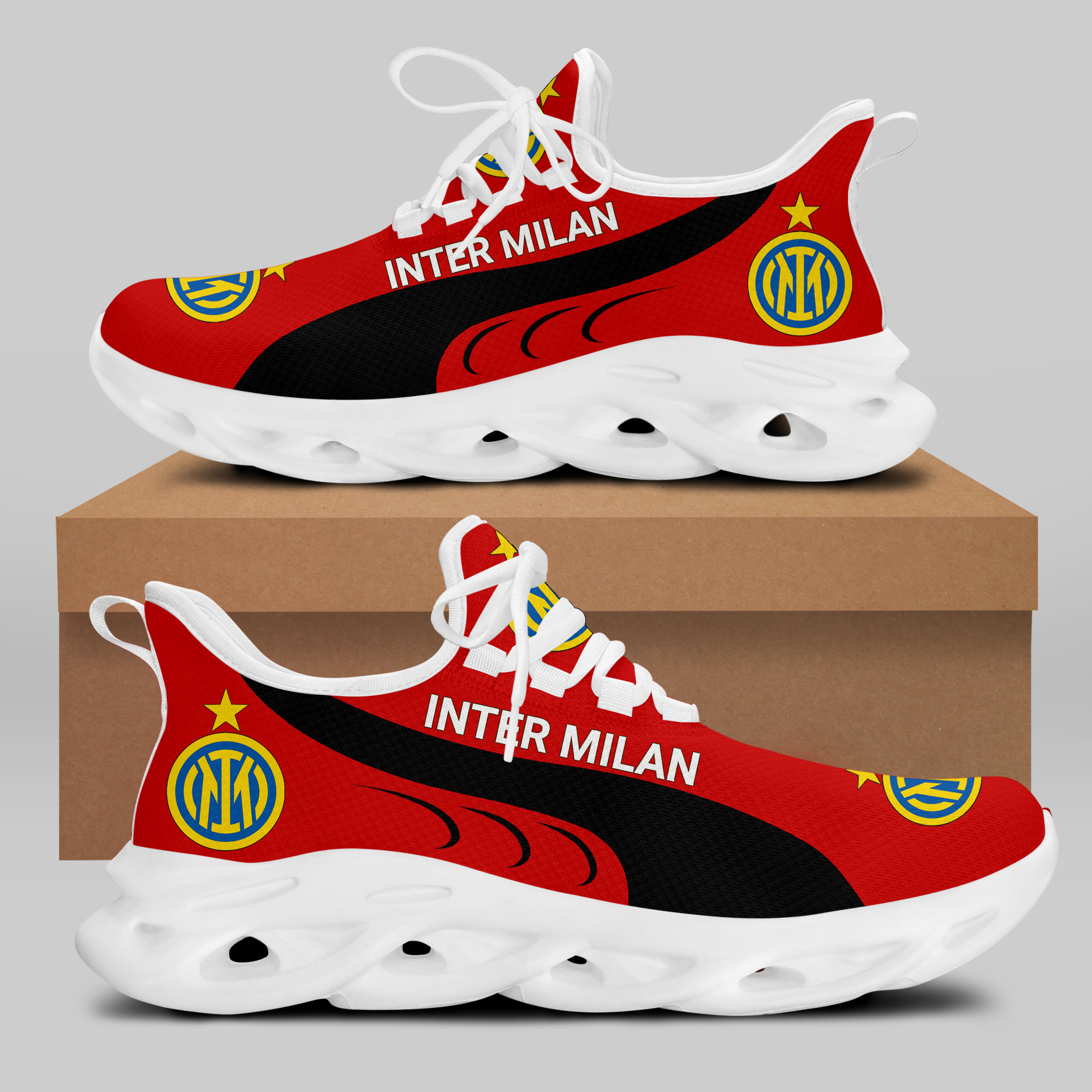 Inter Milan RUNNING SHOES VER 4 - Famjoys Inter Milan RUNNING SHOES VER 4 - Famjoys
