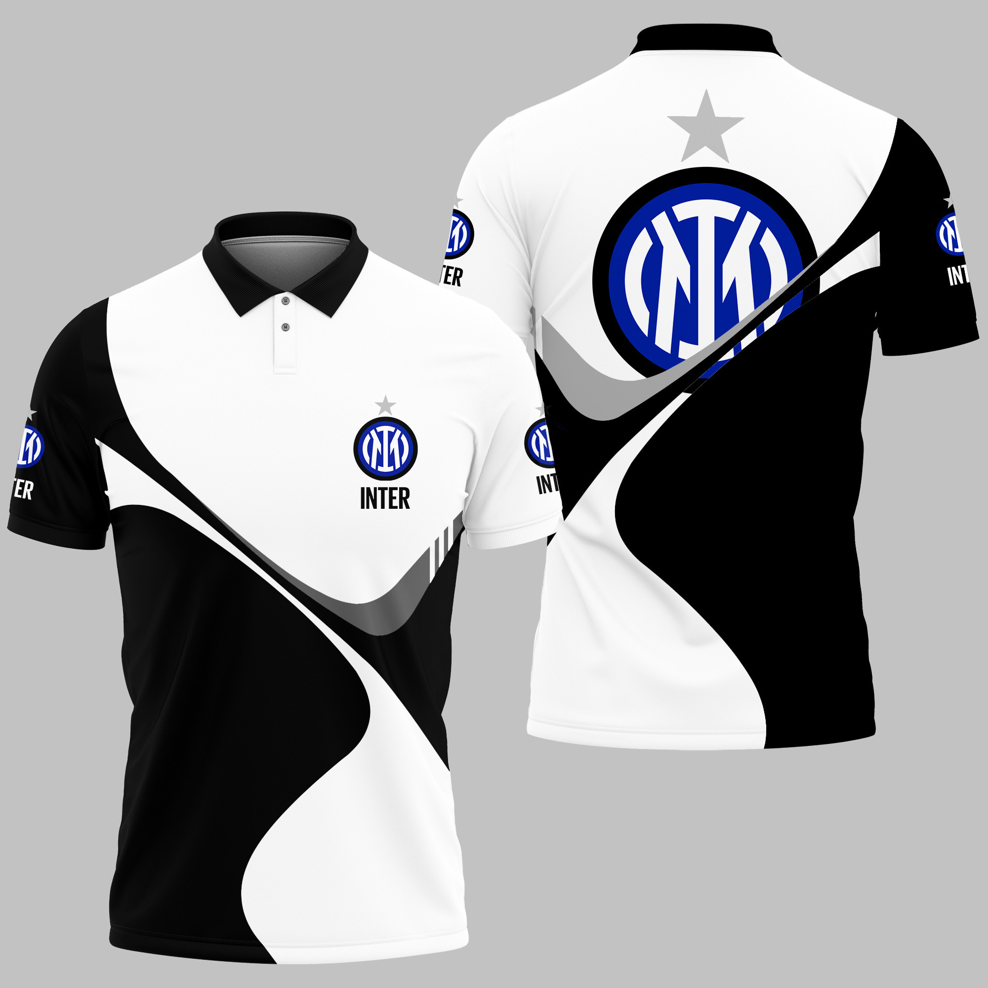 Inter Polo Shirt Ver 1 - Famjoys Inter Polo Shirt Ver 1 - Famjoys