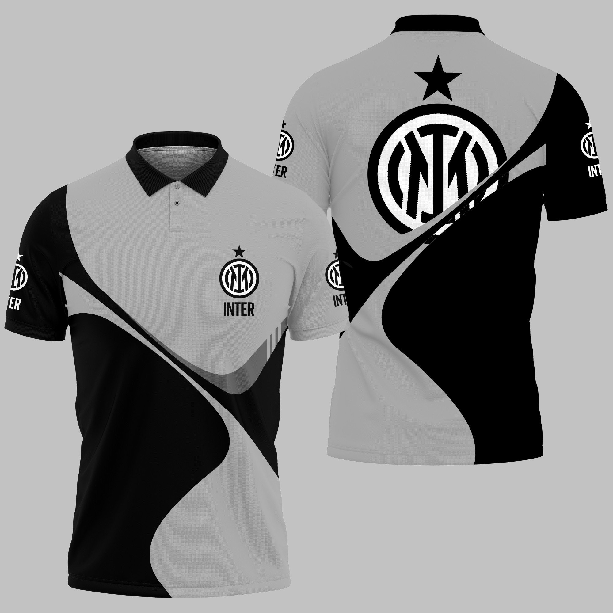 Inter Polo Shirt Ver 1 - Famjoys Inter Polo Shirt Ver 1 - Famjoys
