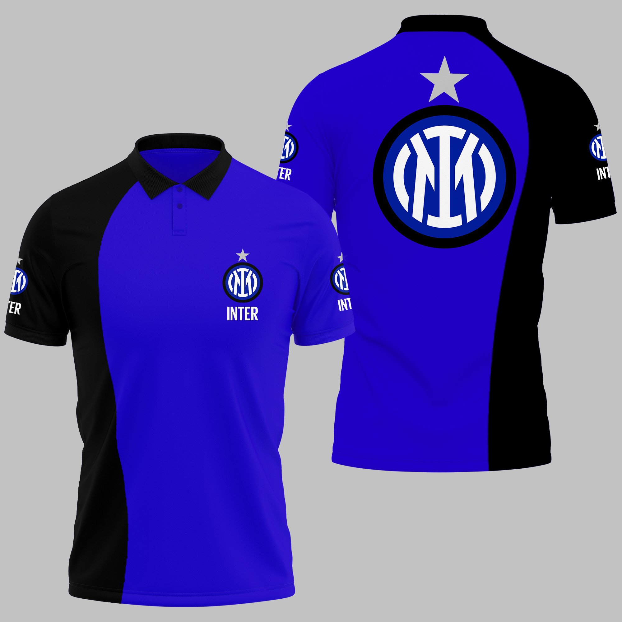 Inter Polo Shirt Ver 2 - Famjoys Inter Polo Shirt Ver 2 - Famjoys