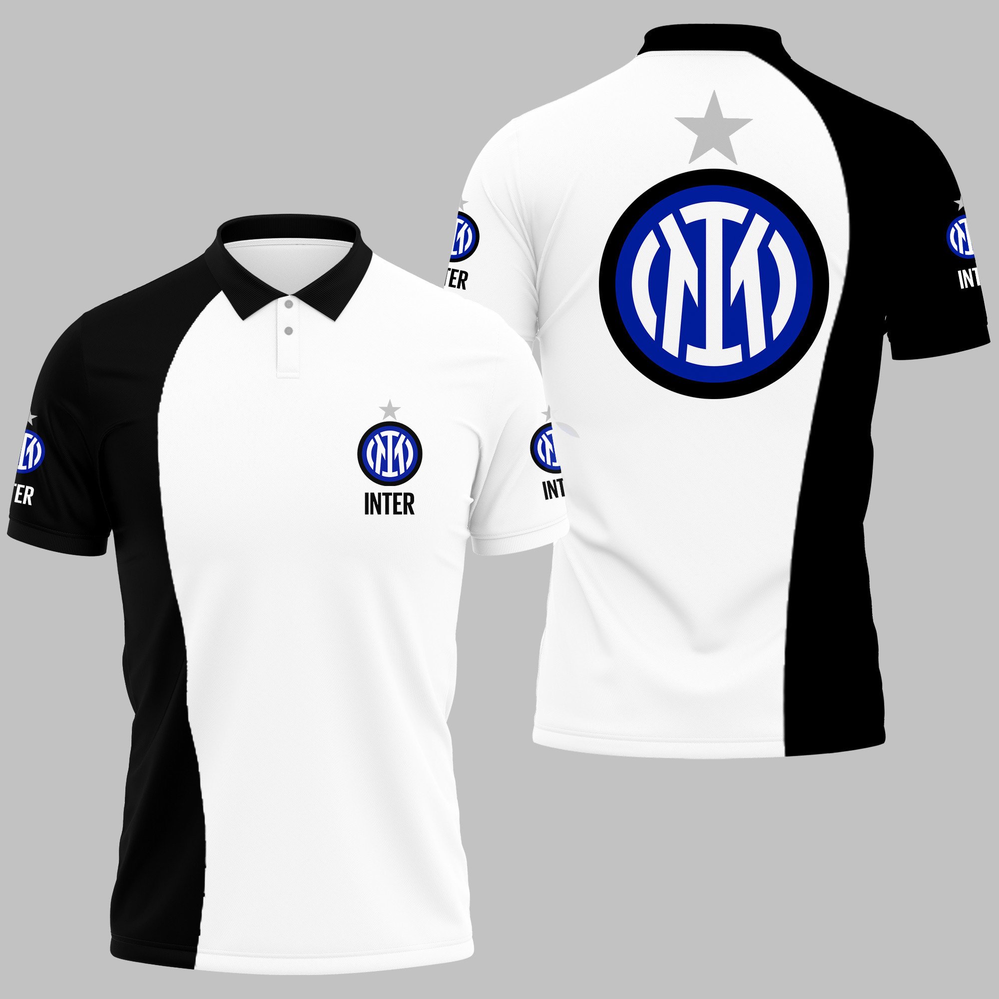 Inter Polo Shirt Ver 2 - Famjoys Inter Polo Shirt Ver 2 - Famjoys