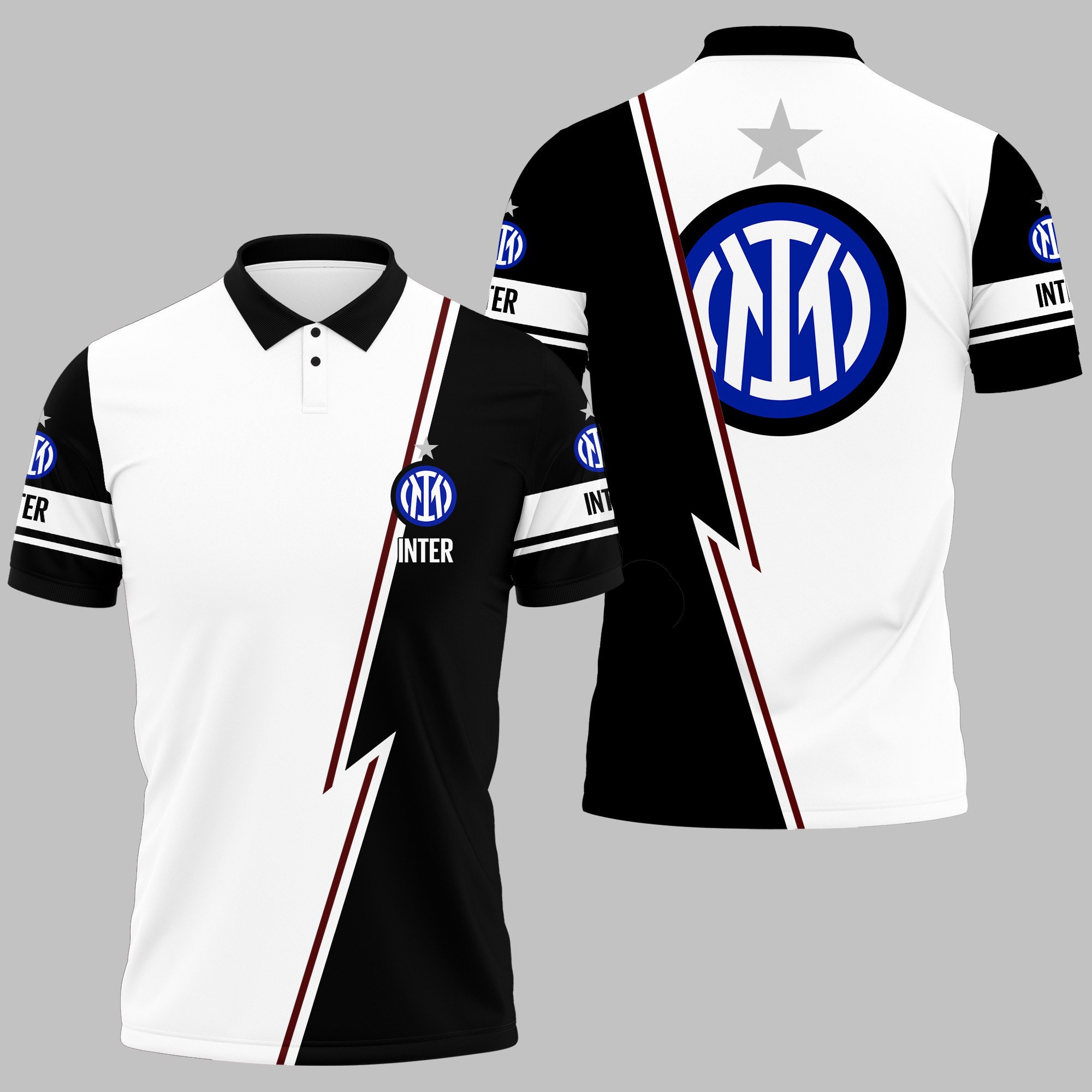 Inter Polo Shirt Ver 3 - Famjoys Inter Polo Shirt Ver 3 - Famjoys