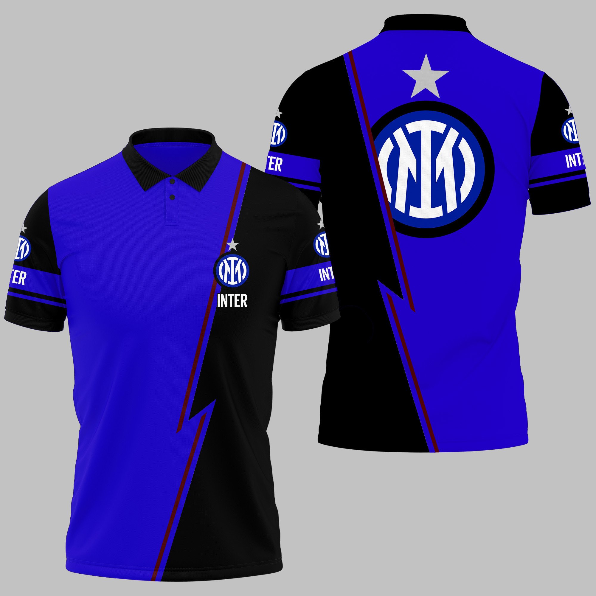 Inter Polo Shirt Ver 3 - Famjoys Inter Polo Shirt Ver 3 - Famjoys