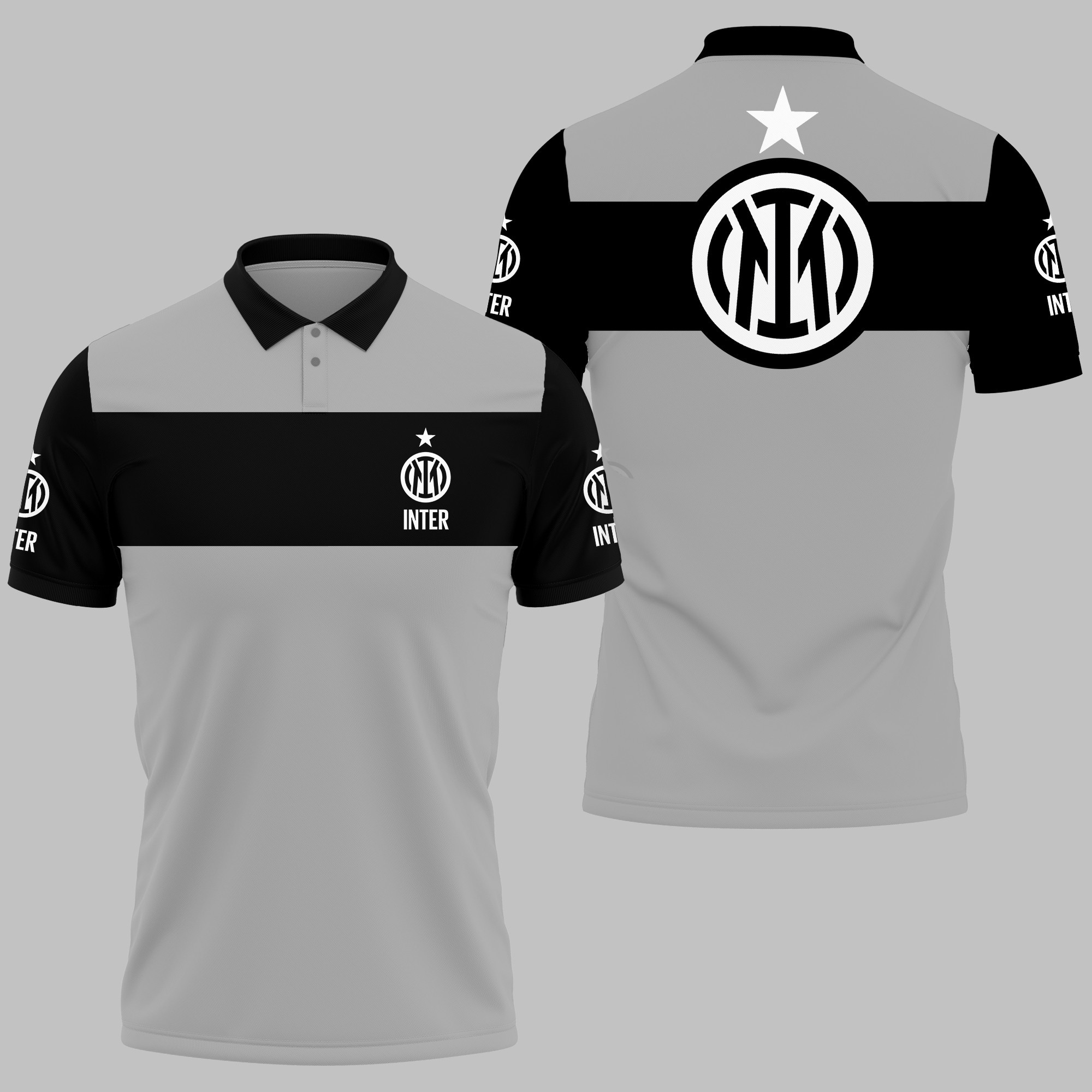 Inter Polo Shirt Ver 5 - Famjoys Inter Polo Shirt Ver 5 - Famjoys