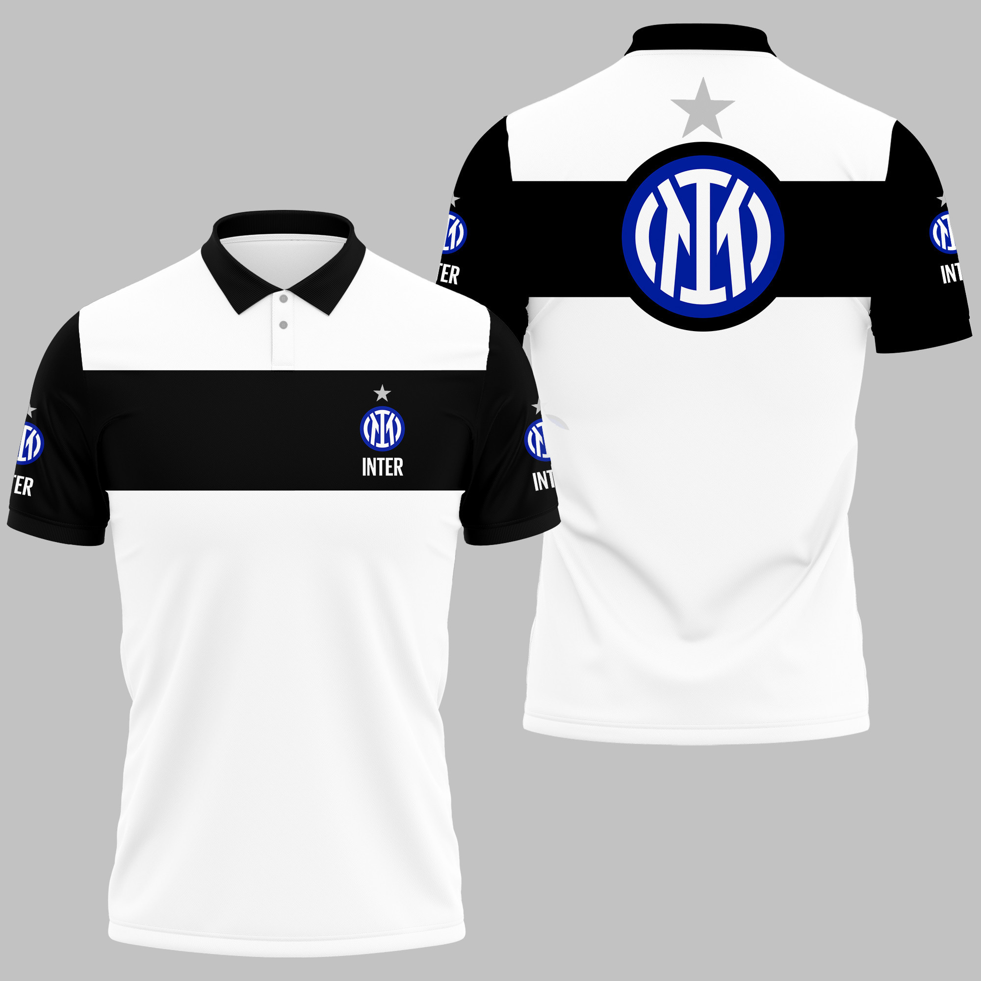 Inter Polo Shirt Ver 5 - Famjoys Inter Polo Shirt Ver 5 - Famjoys