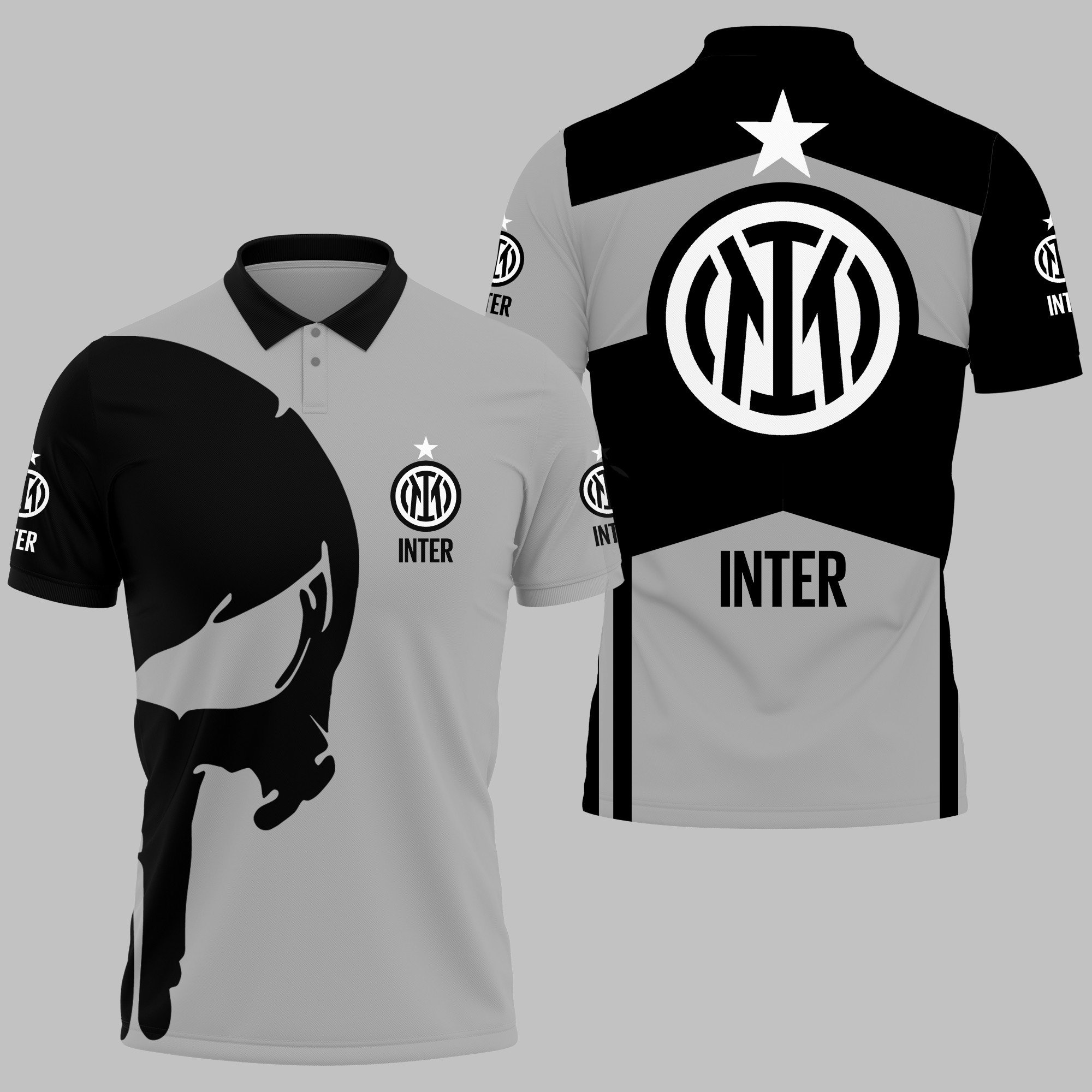 Inter Polo Shirt Ver 6 - Famjoys Inter Polo Shirt Ver 6 - Famjoys