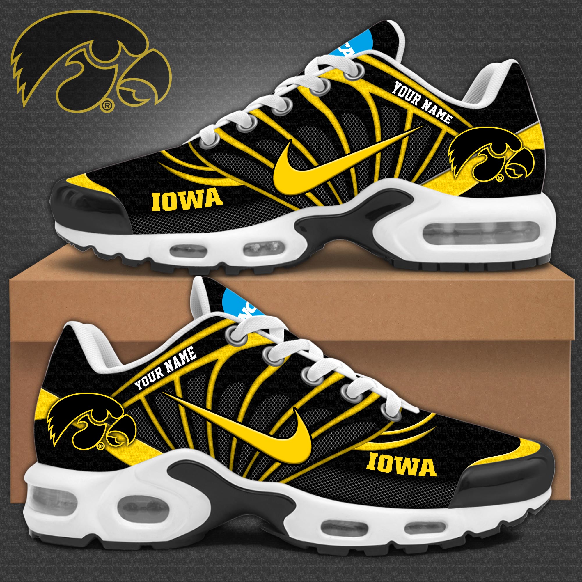 Iowa Air Max Plus Sneakers - Famjoys Iowa Air Max Plus Sneakers - Famjoys