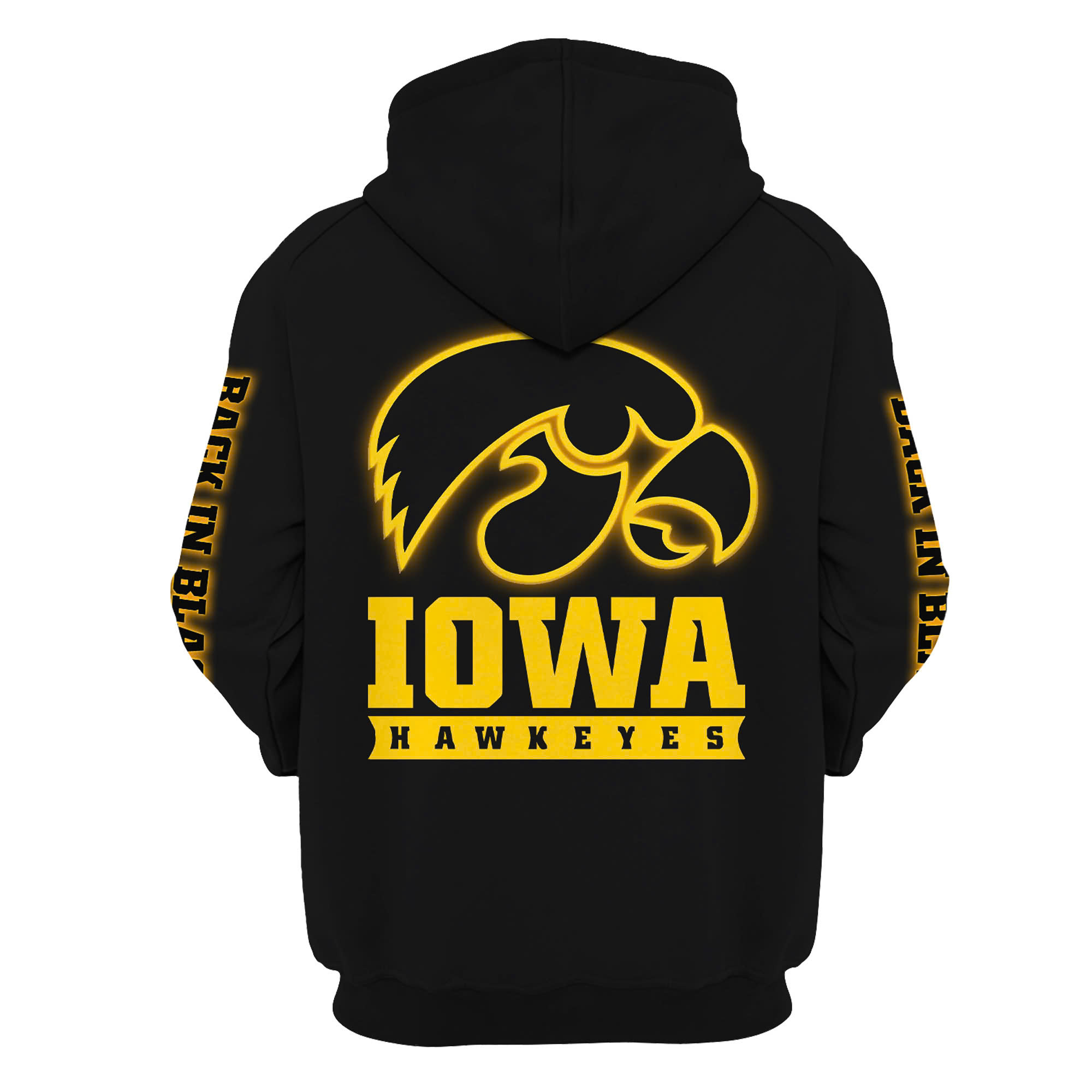Iowa Hawkeye Football Club Fleece Pullover Hoodie - Famjoys Iowa Hawkeye Football Club Fleece Pullover Hoodie - Famjoys