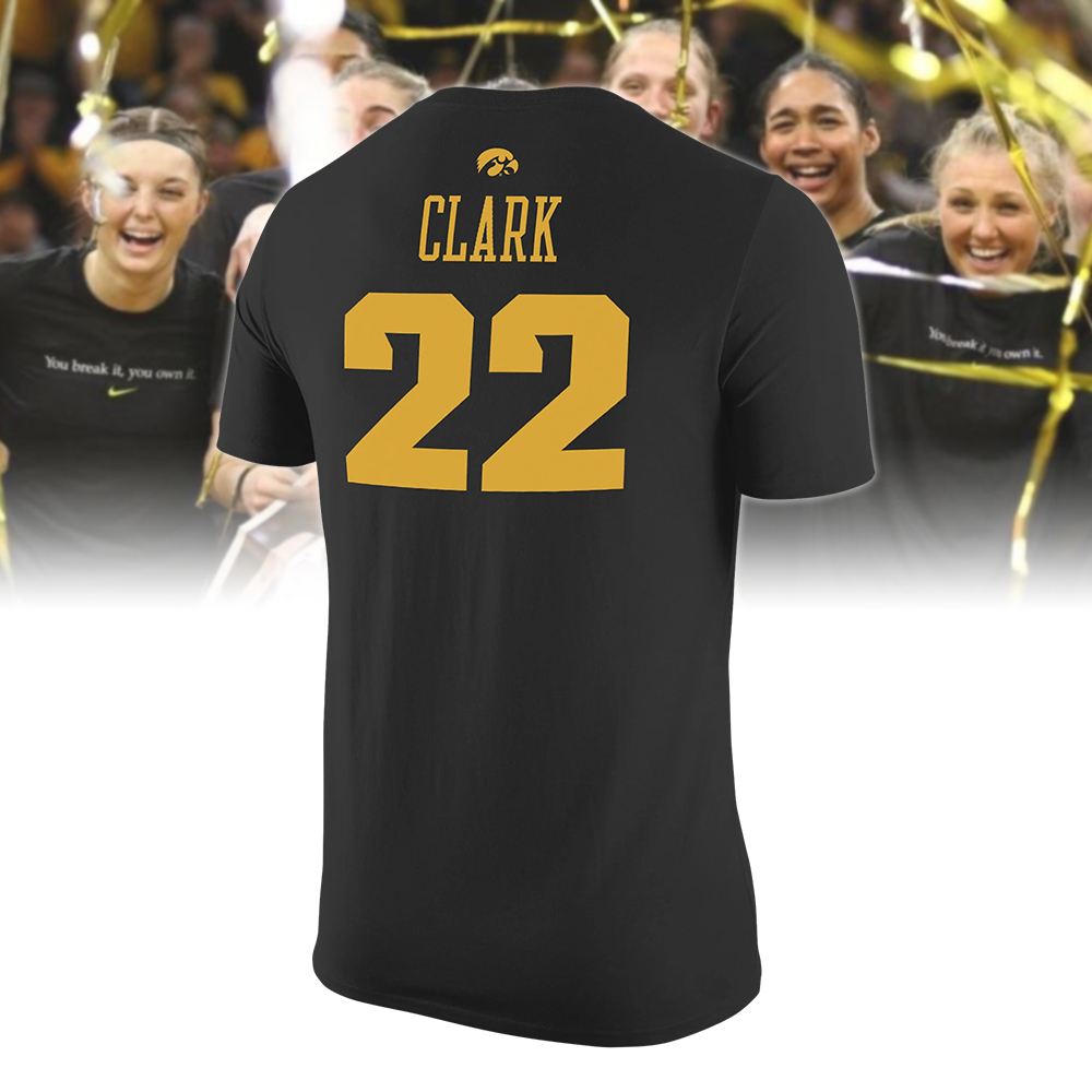 Iowa Hawkeyes Caitlin Clark Record Breaking Tee - Famjoys Iowa Hawkeyes Caitlin Clark Record Breaking Tee - Famjoys