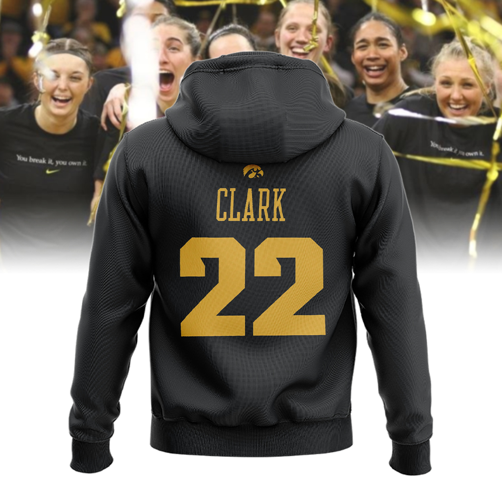 Iowa Hawkeyes Caitlin Clark Record Breaking Tee HOODIE - Famjoys Iowa Hawkeyes Caitlin Clark Record Breaking Tee HOODIE - Famjoys