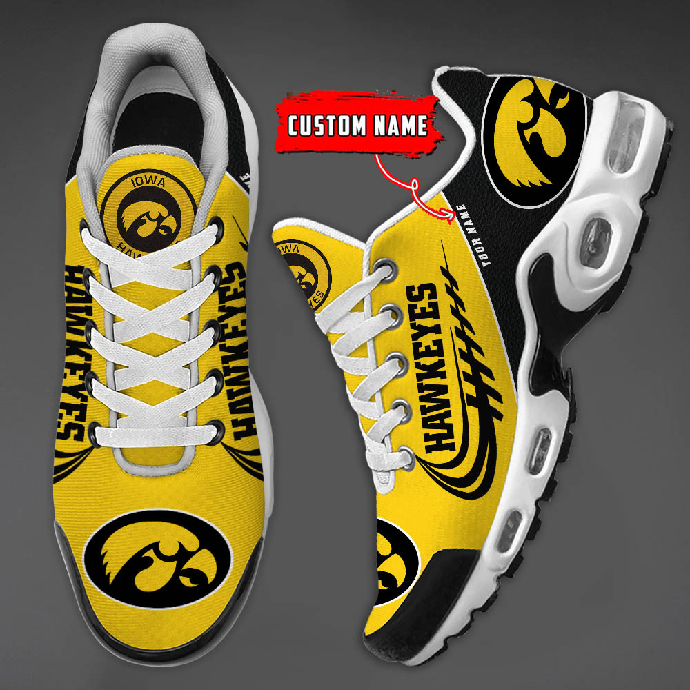 Iowa Hawkeyes Custom Name TN Shoes DS001 - Famjoys Iowa Hawkeyes Custom Name TN Shoes DS001 - Famjoys