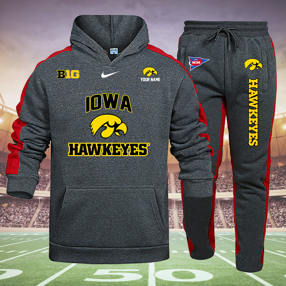 Iowa Hawkeyes Hoodie Set - Famjoys Iowa Hawkeyes Hoodie Set - Famjoys