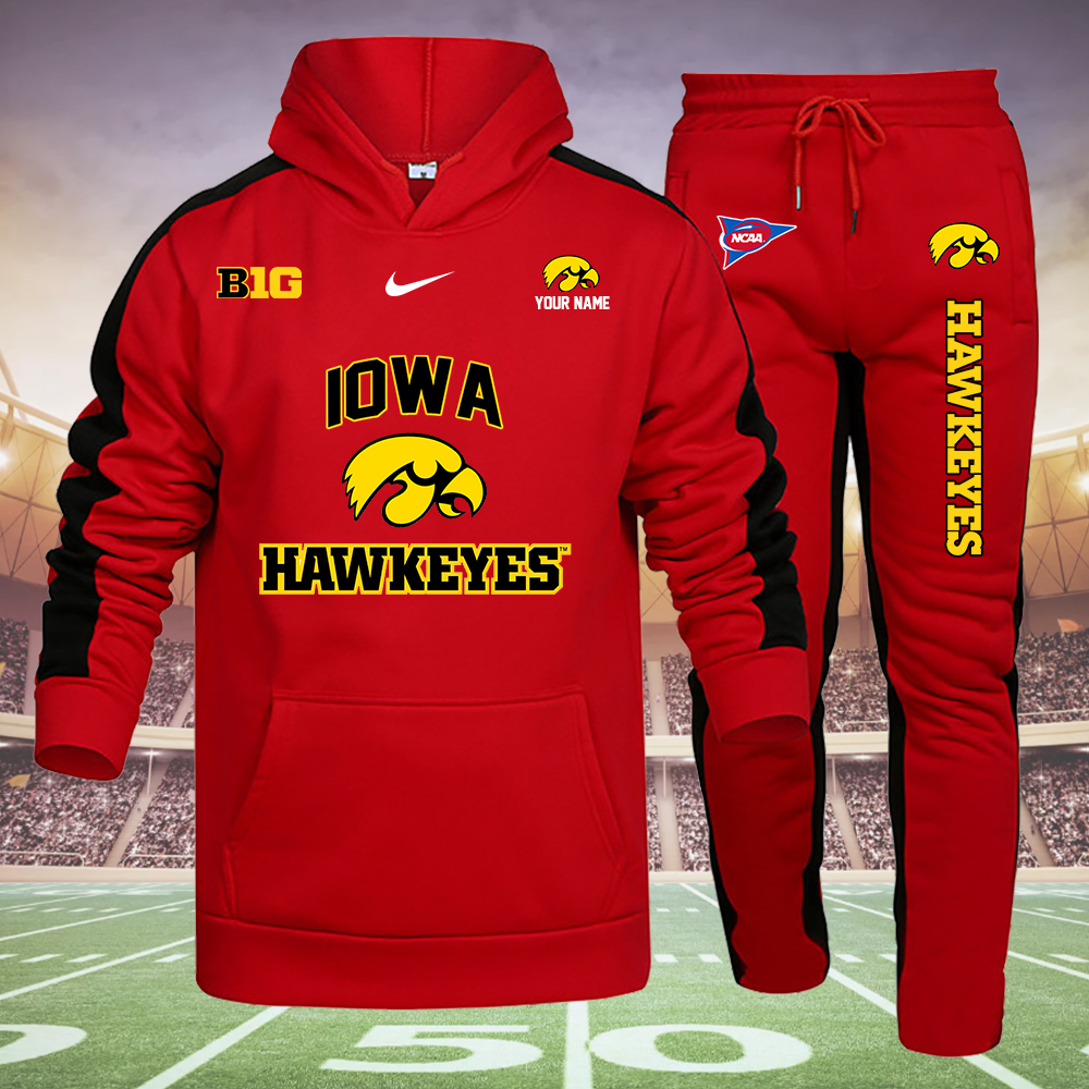 Iowa Hawkeyes Hoodie Set - Famjoys Iowa Hawkeyes Hoodie Set - Famjoys