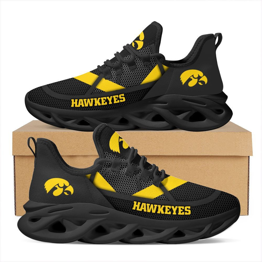 Iowa Hawkeyes Max Soul Sneakers Shoes - Famjoys Iowa Hawkeyes Max Soul Sneakers Shoes - Famjoys
