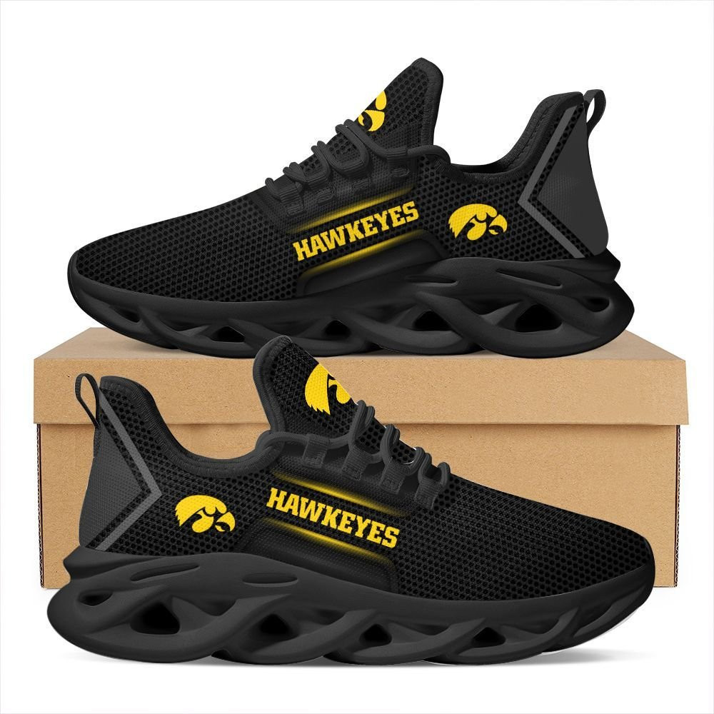 Iowa Hawkeyes Max Soul Sneakers Shoes - Famjoys Iowa Hawkeyes Max Soul Sneakers Shoes - Famjoys