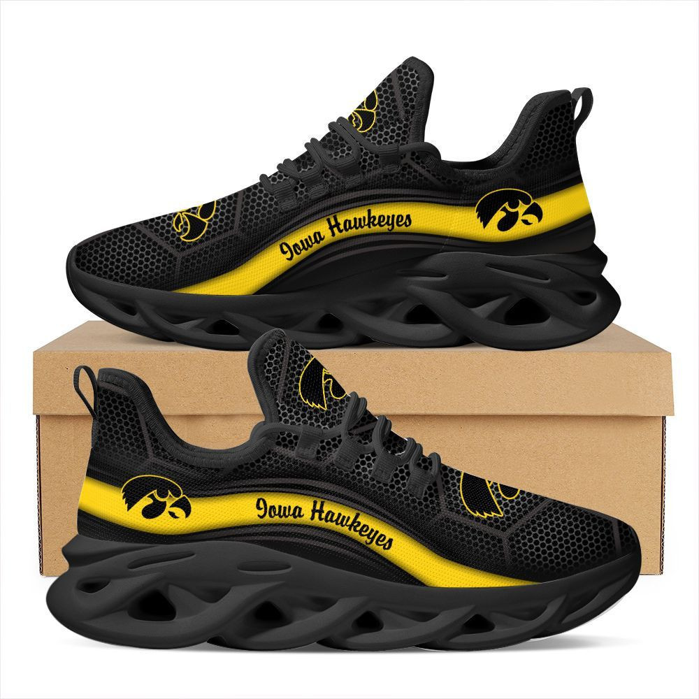 Iowa Hawkeyes Max Soul Sneakers Shoes - Famjoys Iowa Hawkeyes Max Soul Sneakers Shoes - Famjoys