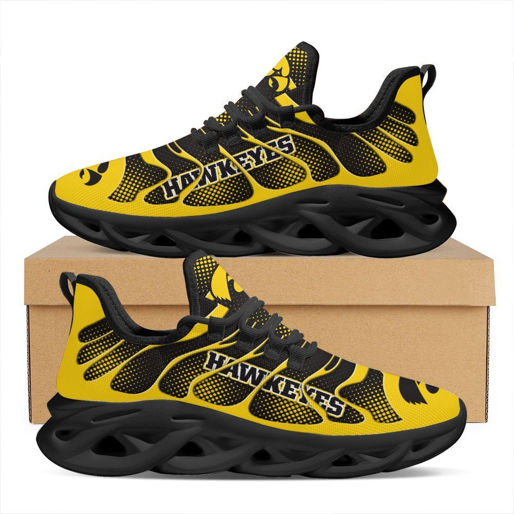 Iowa Hawkeyes Max Soul Sneakers Shoes - Famjoys Iowa Hawkeyes Max Soul Sneakers Shoes - Famjoys