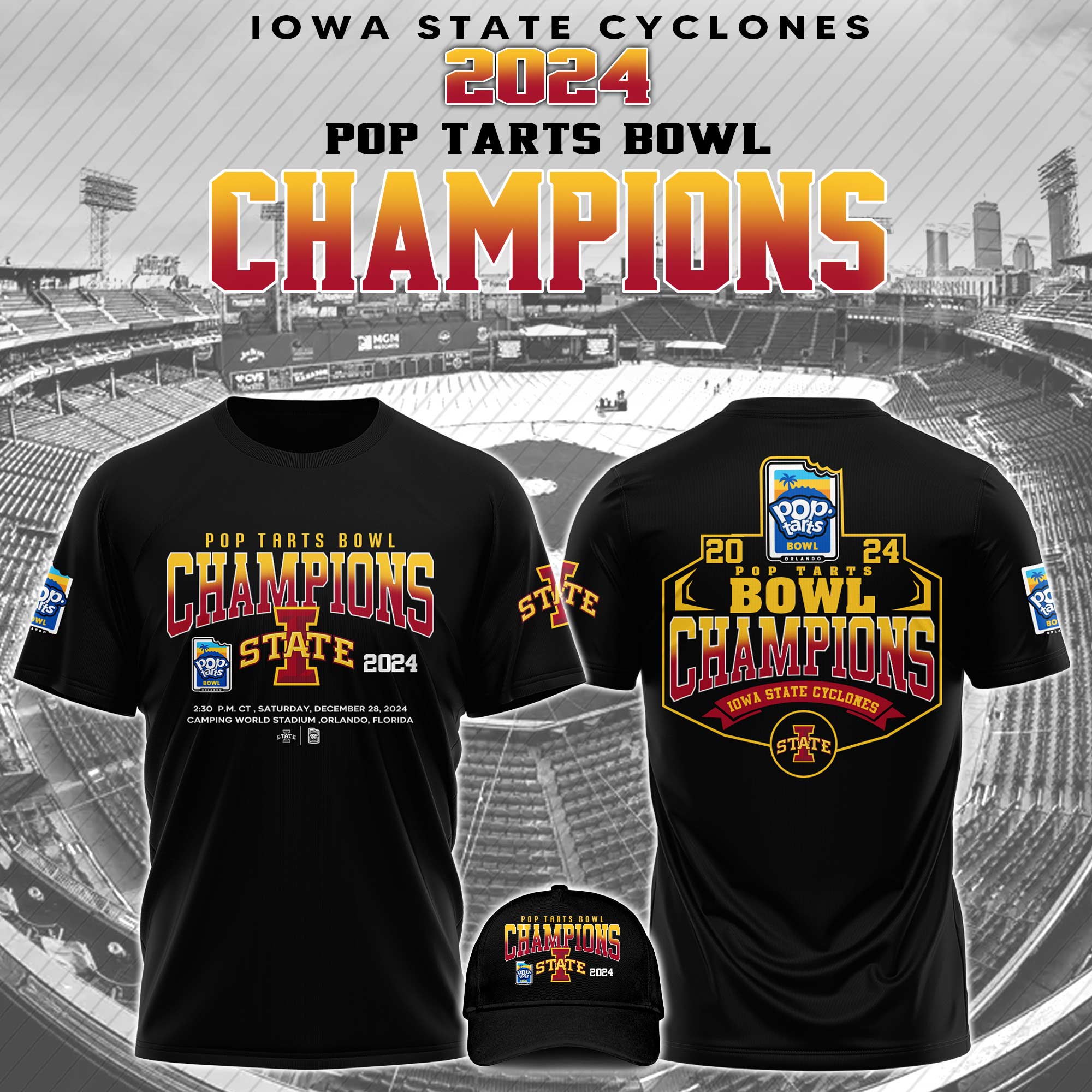 Iowa State Bowl Champion  Tshirt