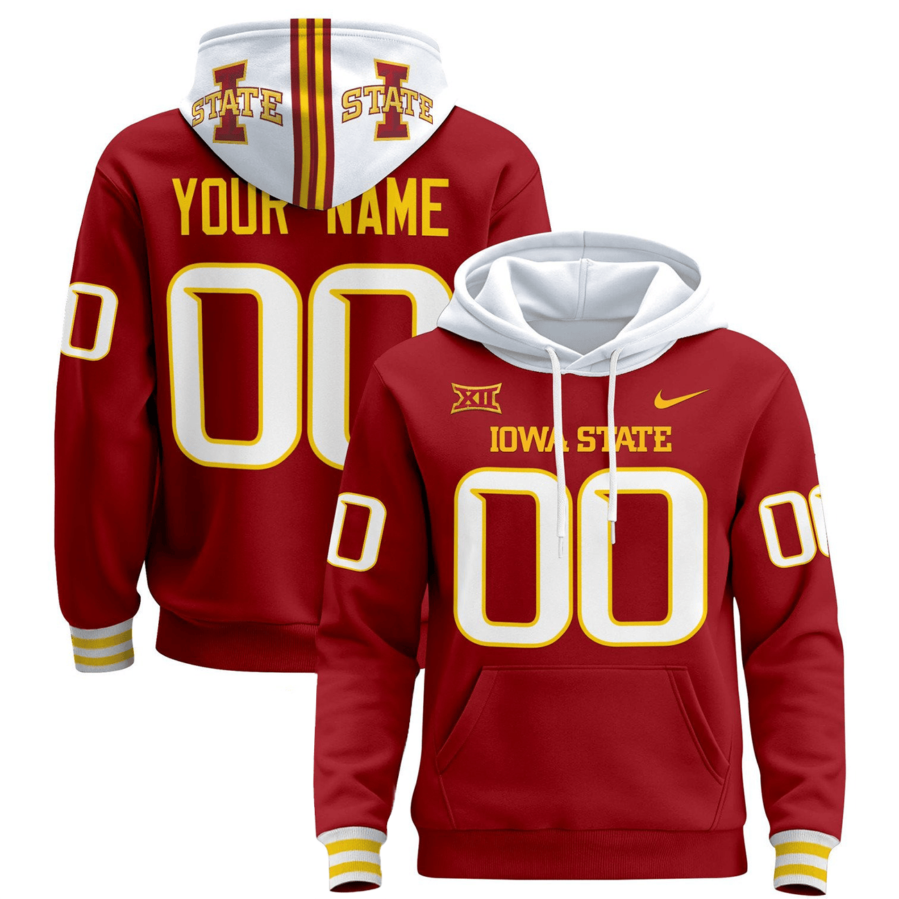 Iowa State Cyclones Football Hoodie - Famjoys Iowa State Cyclones Football Hoodie - Famjoys