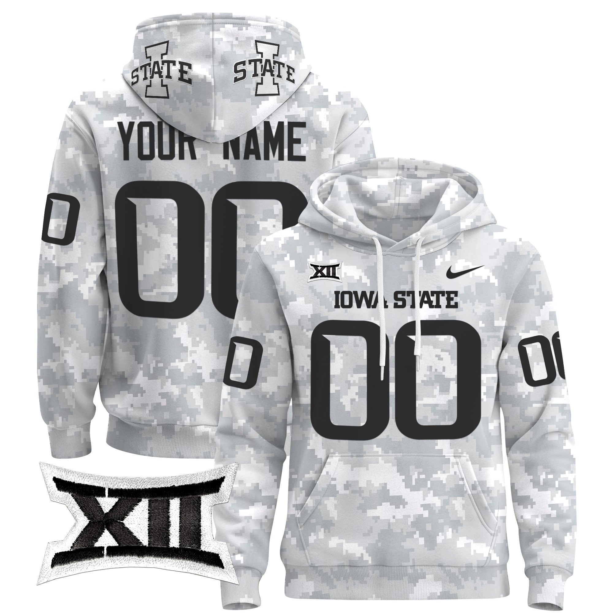 Iowa State Cyclones Football Hoodie - Famjoys Iowa State Cyclones Football Hoodie - Famjoys