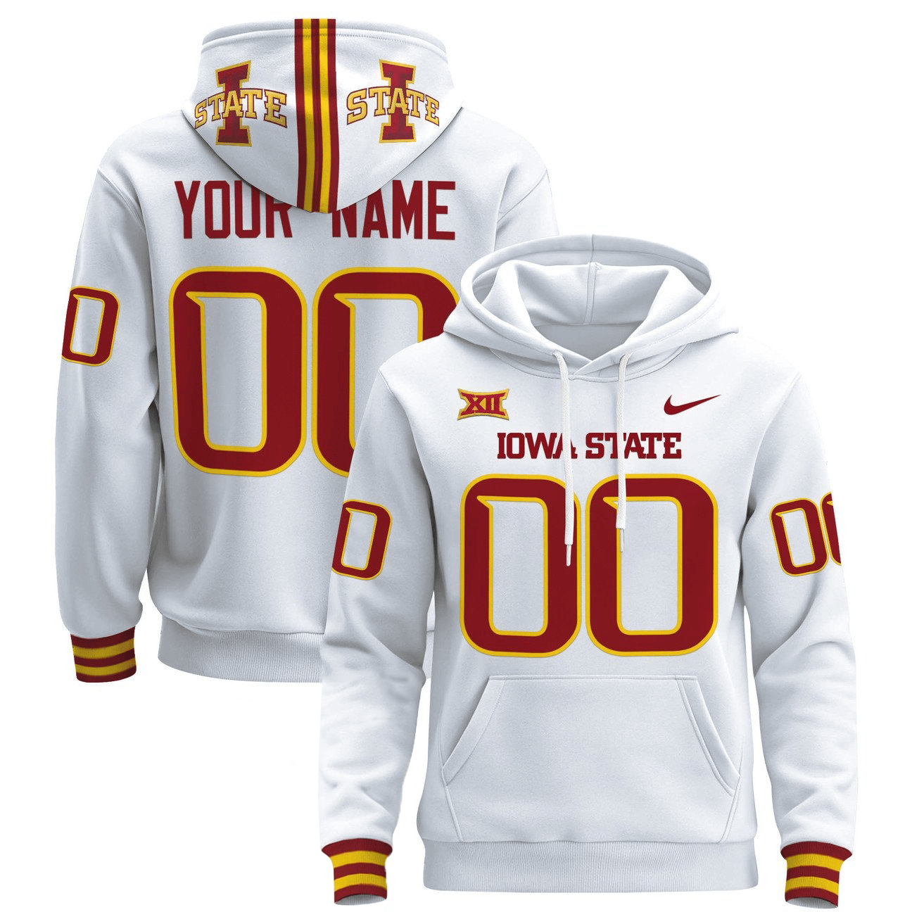 Iowa State Cyclones Football Hoodie - Famjoys Iowa State Cyclones Football Hoodie - Famjoys