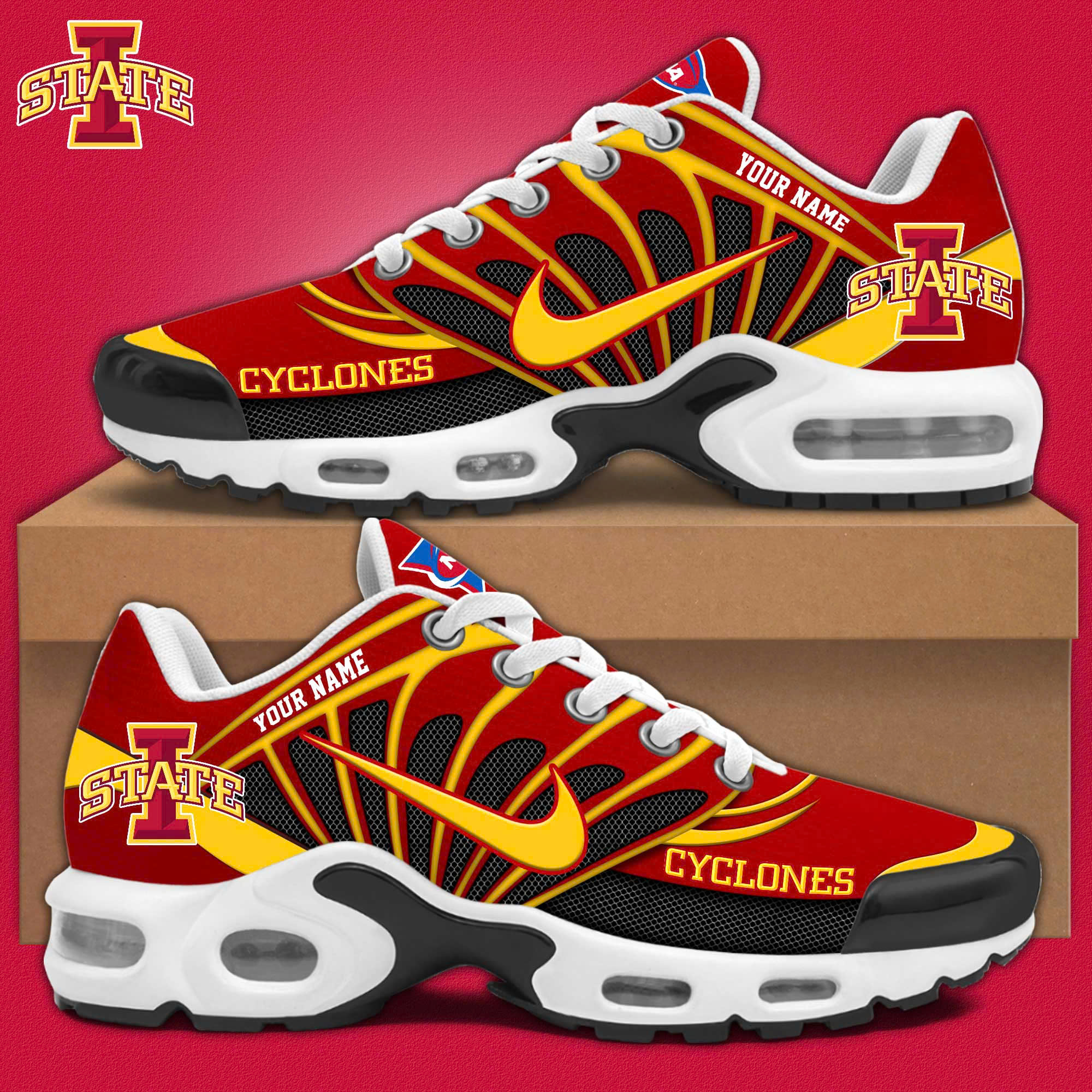 Iowa State Cyclones football Shoes s - Famjoys Iowa State Cyclones football Shoes s - Famjoys