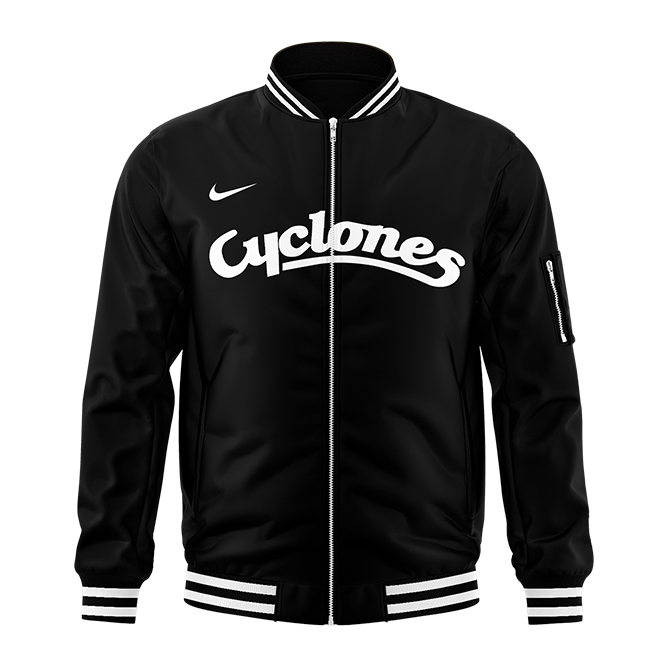 Iowa State Cyclones football Zip Bomber - Famjoys Iowa State Cyclones football Zip Bomber - Famjoys