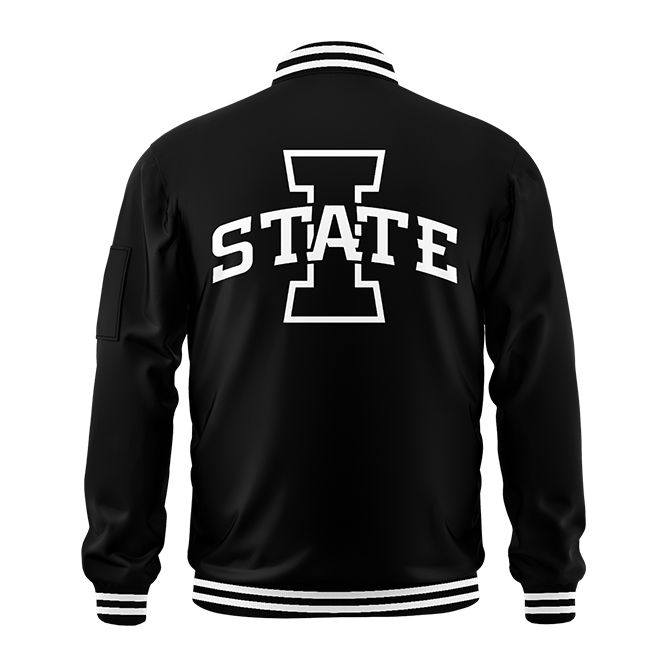 Iowa State Cyclones football Zip Bomber - Famjoys Iowa State Cyclones football Zip Bomber - Famjoys