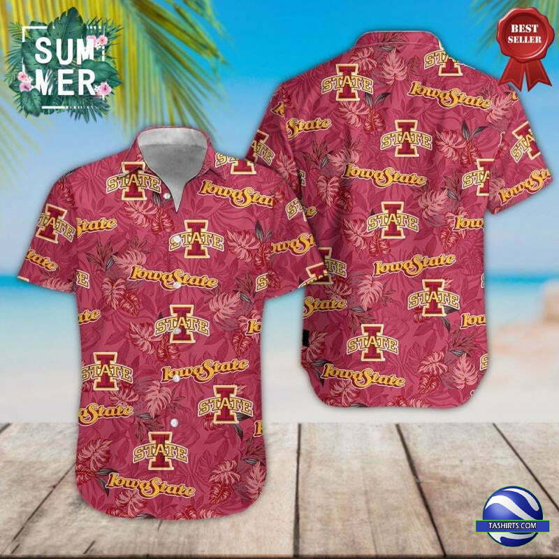 Iowa State Cyclones Hawaiian Shirt - Famjoys Iowa State Cyclones Hawaiian Shirt - Famjoys