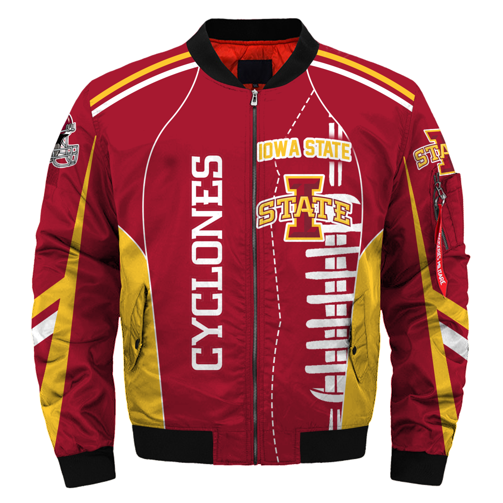 Iowa State Cyclones Jacket - Famjoys Iowa State Cyclones Jacket - Famjoys